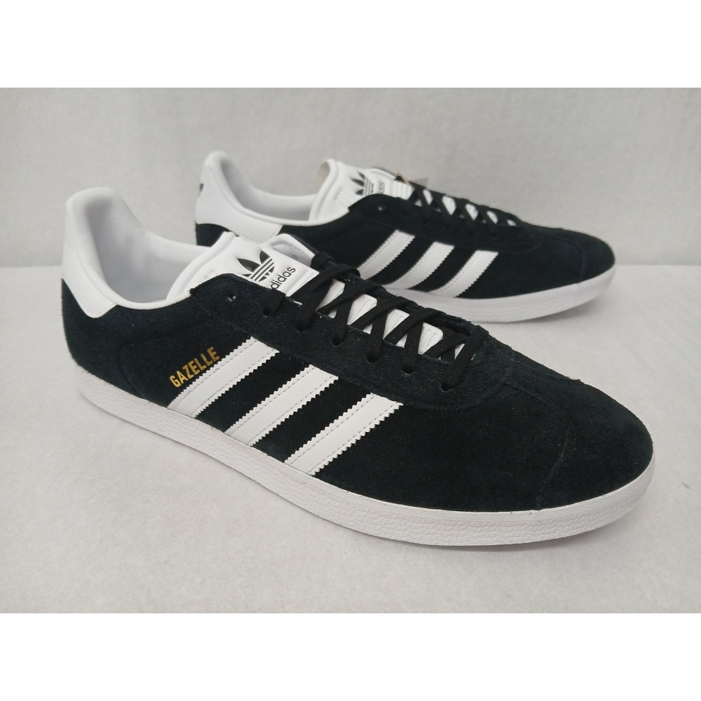 Adidas Originals Men's Gazelle Casual Shoes BB5476 Black White Sz 13
